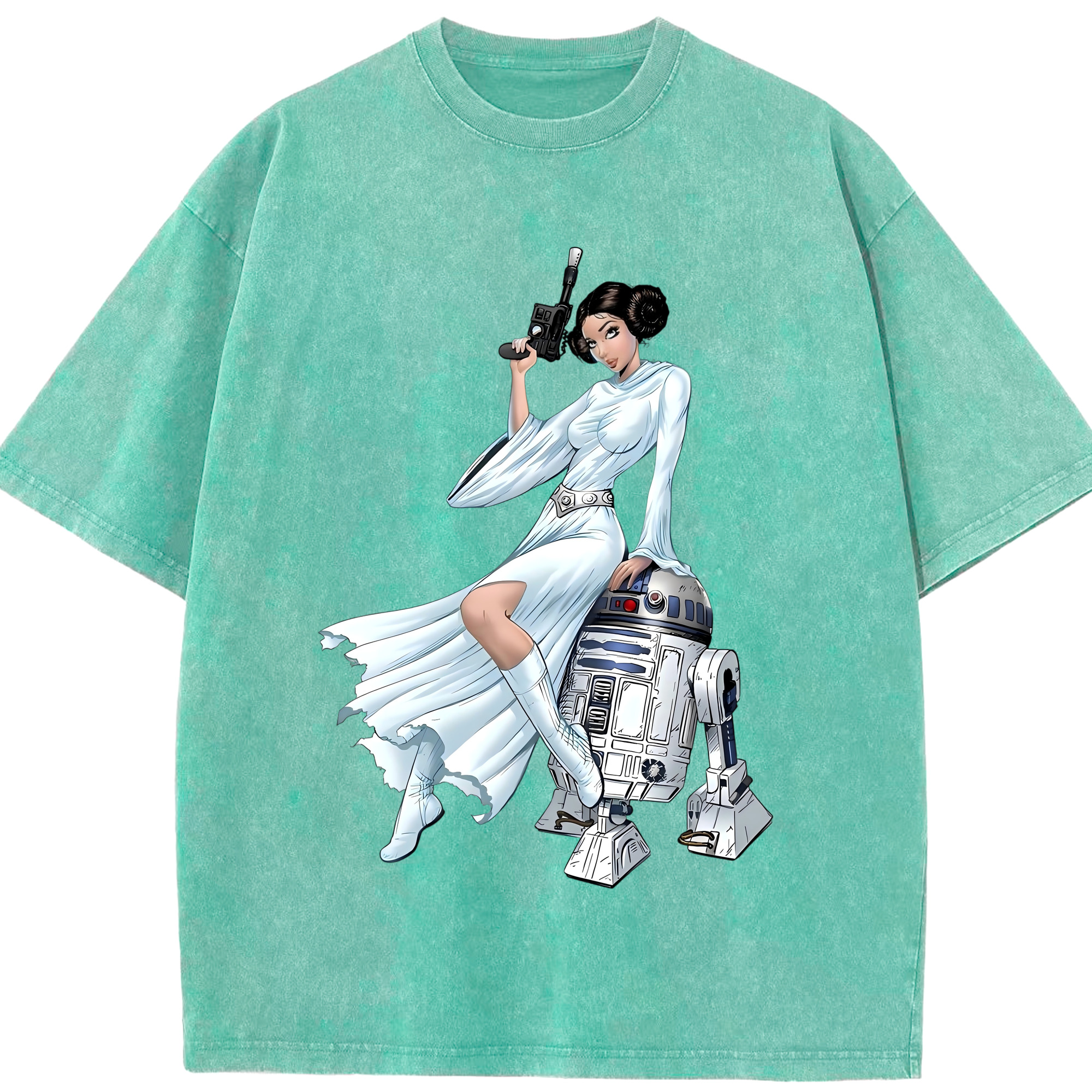 （画像用） スター・ウォーズ Star Wars 綿100% ヴィンテージ風 半袖Tシャツ（フロントプリント）